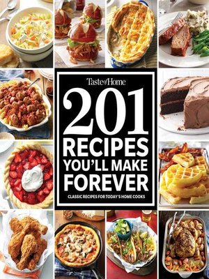 Taste of Home 201 Recipes You'll Make Forever - ebook